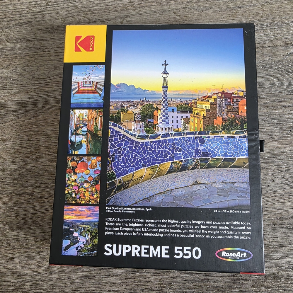 Kodak Supreme 550 Piece Puzzle Set - Picture 10 of 11